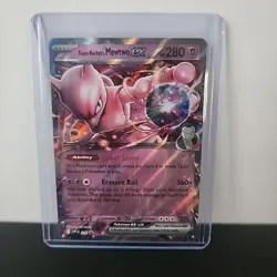 Team Rocket's Mewtwo ex 216 Sv: Scarlet & Violet Promo Cards Holo - Image 1