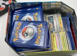 Multicolor Pokemon Trading Card Game Mixed Lot Of Many With Tin Boxes - Image 5