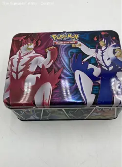 Assorted Nintendo Multicolor Pokemon Trading Cards Game Mixed Lot In Tin Box - Image 3