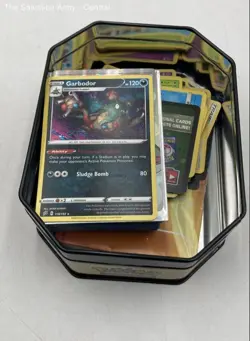 Assorted Nintendo Multicolor Pokemon Trading Cards Game Mixed Lot In Tin Box - Image 5