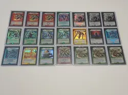 Duel Masters Lot Of 21 Cards In Excellent Condition In Sleeves And Top Loaders - Image 1