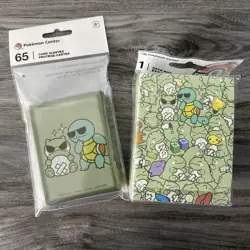 Pokemon TCG - Substitute & Squirtle Deck Box + Card Sleeves (65) - Image 1