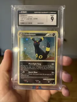 Umbreon Holo Call of Legends CGC 9 Pokemon Card - Image 1