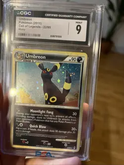 Umbreon Holo Call of Legends CGC 9 Pokemon Card - Image 5