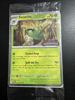 Sinistcha 022/167 Twilight Masquerade Best Buy Promo Pokemon TCG - Image 1