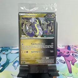 SEALED Pokemon Miraidon 121/162 Temporal Forces Best Buy Cosmos Holo Promo - Image 1