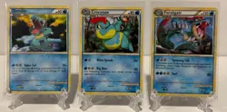 2011 Pokemon Totodile 74/95, Croconaw 41/95, Feraligatr 25/95 Call of Legends LP - Image 1