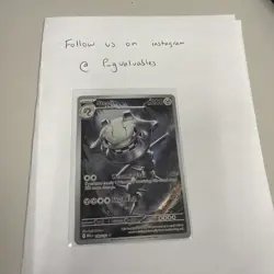 NM-Mint Steelix - 150/132 - Illustration Rare Pokemon Mega Evolution - Base Set - Image 1