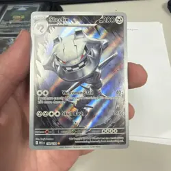 NM-Mint Steelix - 150/132 - Illustration Rare Pokemon Mega Evolution - Base Set - Image 2