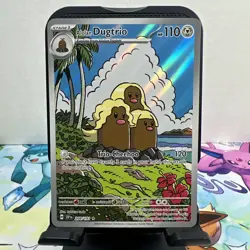 Pokemon Alolan Dugtrio Illustration Rare Surging Sparks 208/191 Pack Fresh NM - Image 1