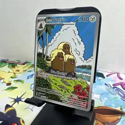 Pokemon Alolan Dugtrio Illustration Rare Surging Sparks 208/191 Pack Fresh NM - Image 3