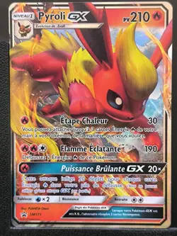 Pokemon Card Pyroli GX SM171 Promo Sun & Moon FR - Image 2