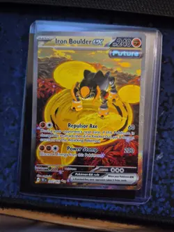 Iron Boulder ex - 207/162 SV05: Temporal Forces - Pokemon Near Mint - Image 1