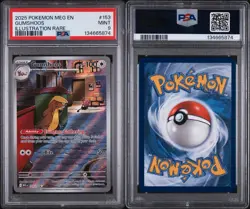 Pokemon TCG Gumshoos 153/132 Me01 Mega Evolution Illustration Rare Holo PSA 9 - Image 3