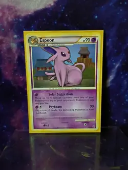 Espeon 2/90 Cosmos Holo HGSS Undaunted - Pokemon TCG - ✨ RARE ✨ - LP condition ✅ - Image 1