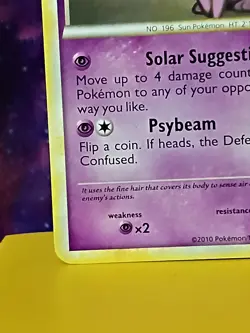 Espeon 2/90 Cosmos Holo HGSS Undaunted - Pokemon TCG - ✨ RARE ✨ - LP condition ✅ - Image 3