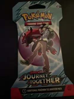 Heavy! Over 33 Gram Pokemon Journey Together Sleeved Booster Pack Sealed - Image 2