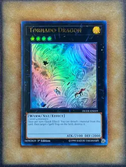 Yugioh Tornado Dragon DUDE-EN019 Ultra Rare 1st Ed NM - Image 1