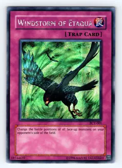 Yugioh Windstorm of Etaqua PCY-001 Secret Rare - VLP-NM 💎 - Image 1