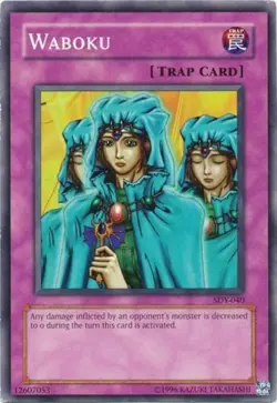 Yugioh! MP Waboku - SDY-040 - Common - Unlimited Edition Moderately Played, Engl - Image 1