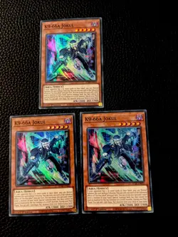 K9-66A Jokul (X3) JUSH-EN032 Yugioh 1st Edition (New) Super Rare - Image 1