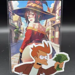 Megumin Anime Waifu Card Doujin ACG Goddess Holo - Image 2