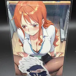Nami One Piece Anime Waifu Card Doujin ACG Goddess Holo - Image 2