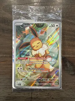 Pokemon TCG Eevee 173 Holo Promo Prismatic Evolutions Sealed Card - Image 1