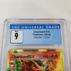 Pokemon Charizard EX 12/108 CGC 9 Ultra Rare XY Evolutions 2016 Card Mint - Image 3