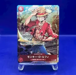 PREORDER Monkey D. Luffy P-001 One Piece Card Game Championship Set Promo Japan - Image 1