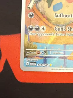 Garbodor - 141/086 - SV: White Flare (WHT) Illustration Rare Pokemon Card - Image 4