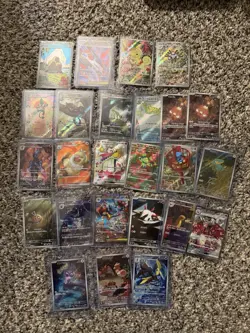 Pokemon TCG 25 Card Lot of Full Arts/Ex's Japanese Various Sets NM - Image 1