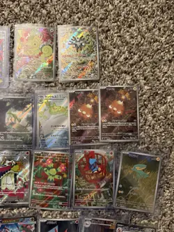 Pokemon TCG 25 Card Lot of Full Arts/Ex's Japanese Various Sets NM - Image 3