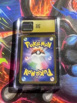CGC 10 Pristine Horsea AR 067/064 Pokemon Card Night Wanderer Japanese - Image 2