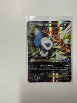 Pokemon TCG Mega Absol EX XY Black Star Promos Holo Card XY63 - Image 1