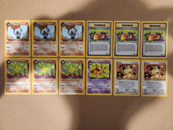 Pokemon Team Rocket Card LOT NM Machoke 40/82 Primeape 43/82 Kadabra 39/82 (12) - Image 1