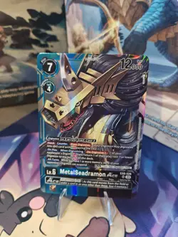 Digimon Card Game MetalSeadramon ACE EX8-026 SR Chain Of Liberation - Image 3