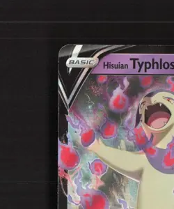 Hisuian Typhlosion V 053/189 Astral Radiance Ultra Rare Holo Pokemon Card LP+ - Image 3
