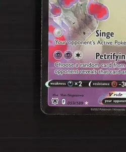 Hisuian Typhlosion V 053/189 Astral Radiance Ultra Rare Holo Pokemon Card LP+ - Image 5