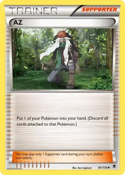 AZ 91/119 Phantom Forces Pokemon Card - NM - Image 1
