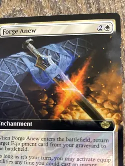 Forge Anew - 0760 - SURGE FOIL - MTG Lord Of The Rings - Image 4