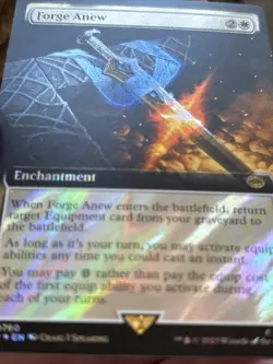 Forge Anew - 0760 - SURGE FOIL - MTG Lord Of The Rings - Image 5