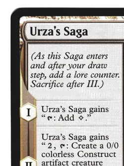 Magic The Gathering - Modern Horizons 2 MH2 2021 - #259 Urza's Saga NM x1 LOT2 - Image 2