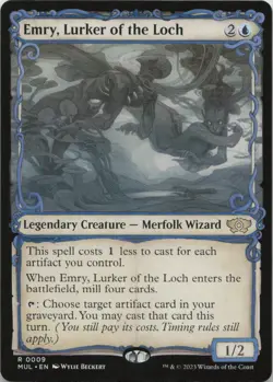 Emry, Lurker of the Loch R March of the Machine: Multiverse Legends 9 LP-NM MTG - Image 1
