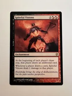 Spiteful Visions - MTG Commander 2013 - NM - Image 1