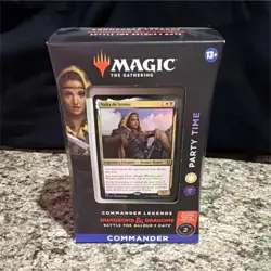 Magic: The Gathering Baldur's Gate Party Time Commander Deck Nalia + Booster - Image 1