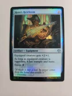 MTG Hero's Heirloom Dominaria United 231/281 Foil Uncommon - Image 1