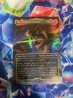 The Destined Warrior - (Borderless) Commander: Final Fantasy Regular - Mtg - Image 1