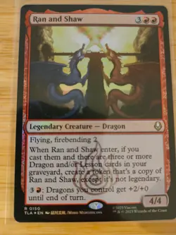 MTG Ran And Shaw (FOIL) 0150 Avatar: The Last Airbender M/NM Free UK P&P - Image 1