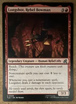 Longshot, Rebel Bowman - Avatar: The Last Airbender: Eternal TLE - NM MTG - Image 1